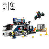 60418 LEGO City Police Camion laboratorio mobile della polizia