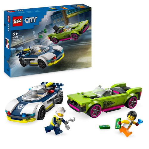 60415 LEGO City Police Inseguimento della macchina da corsa