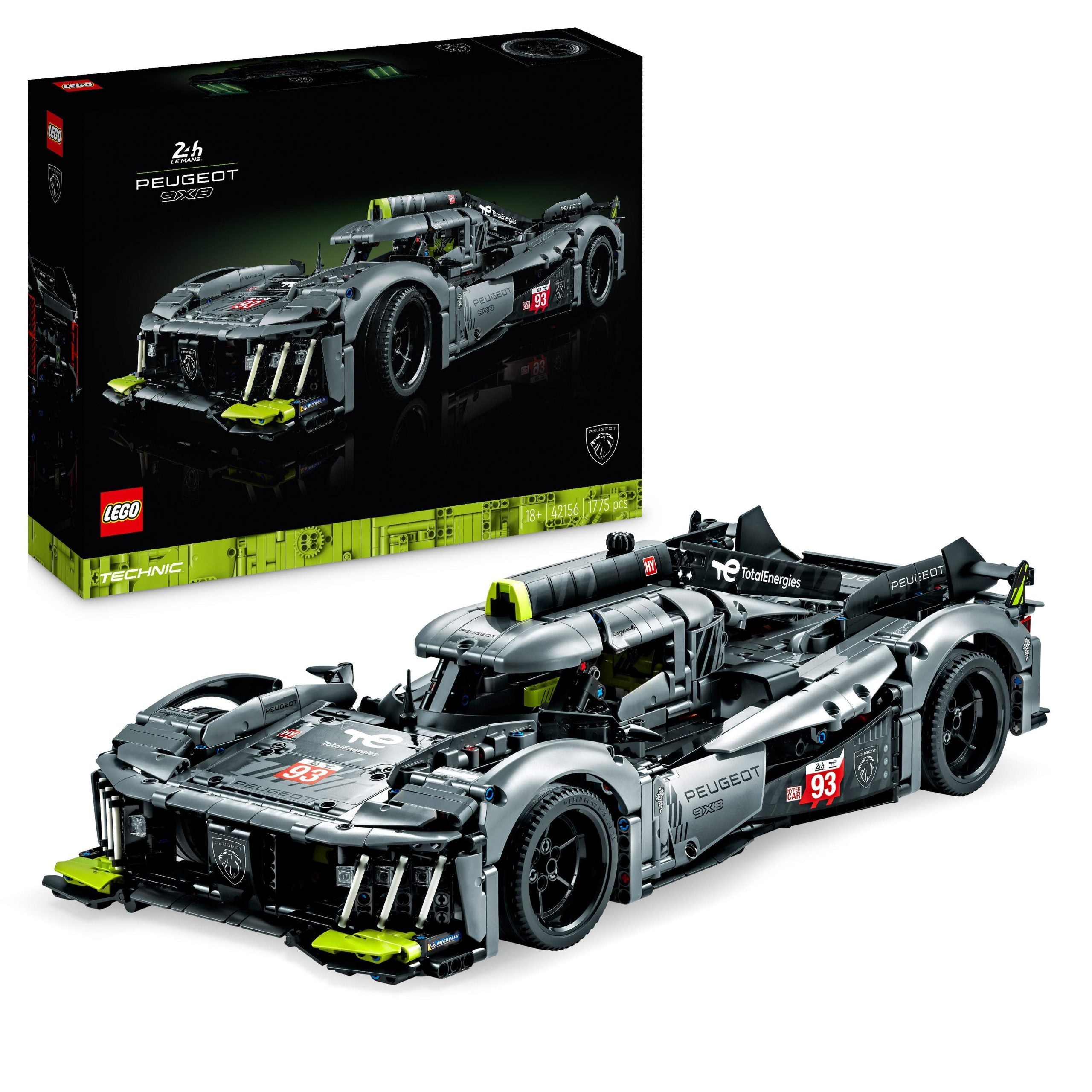 42156 - LEGO Technic - PEUGEOT 9X8 24H Le Mans Hybrid Hypercar