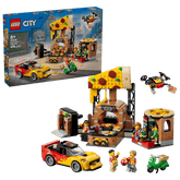 60496 Lego City Centro di consegna pizze con veicoli