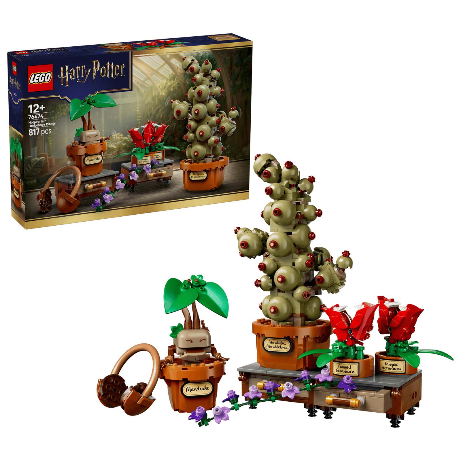 76474 Lego Harry Potter Piante di erbologia di Hogwarts™