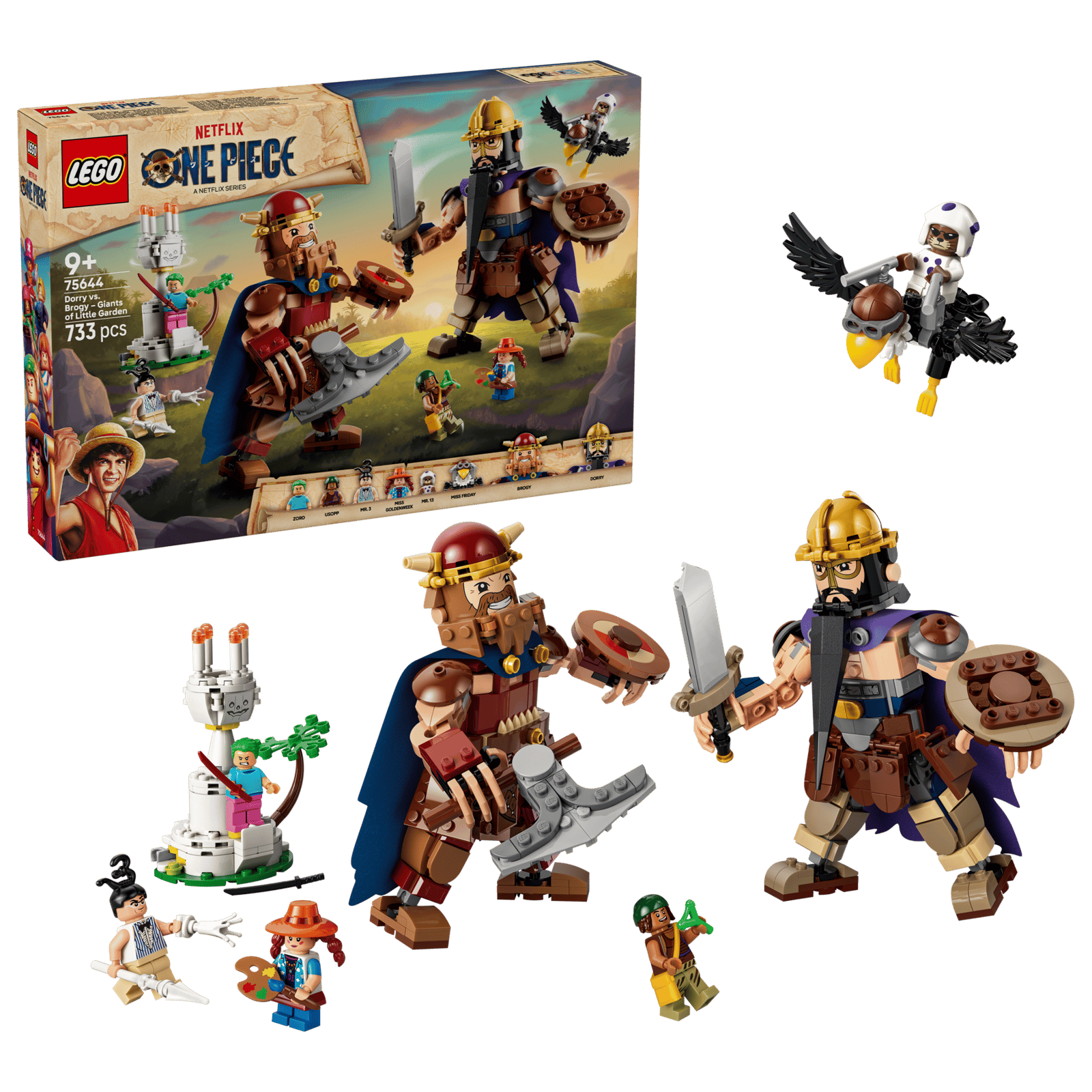 75644 Lego One Piece Dori contro Brogi Giganti di Little Garden