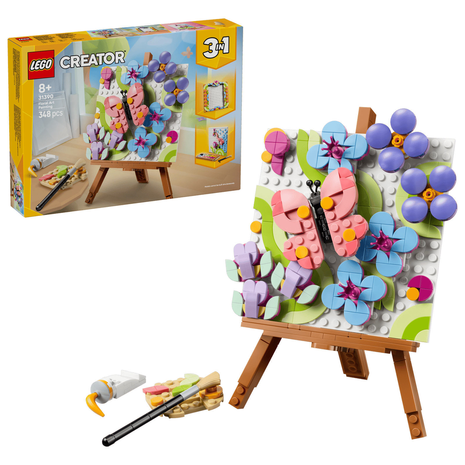 31390 Lego Creator Dipinto floreale decorativo