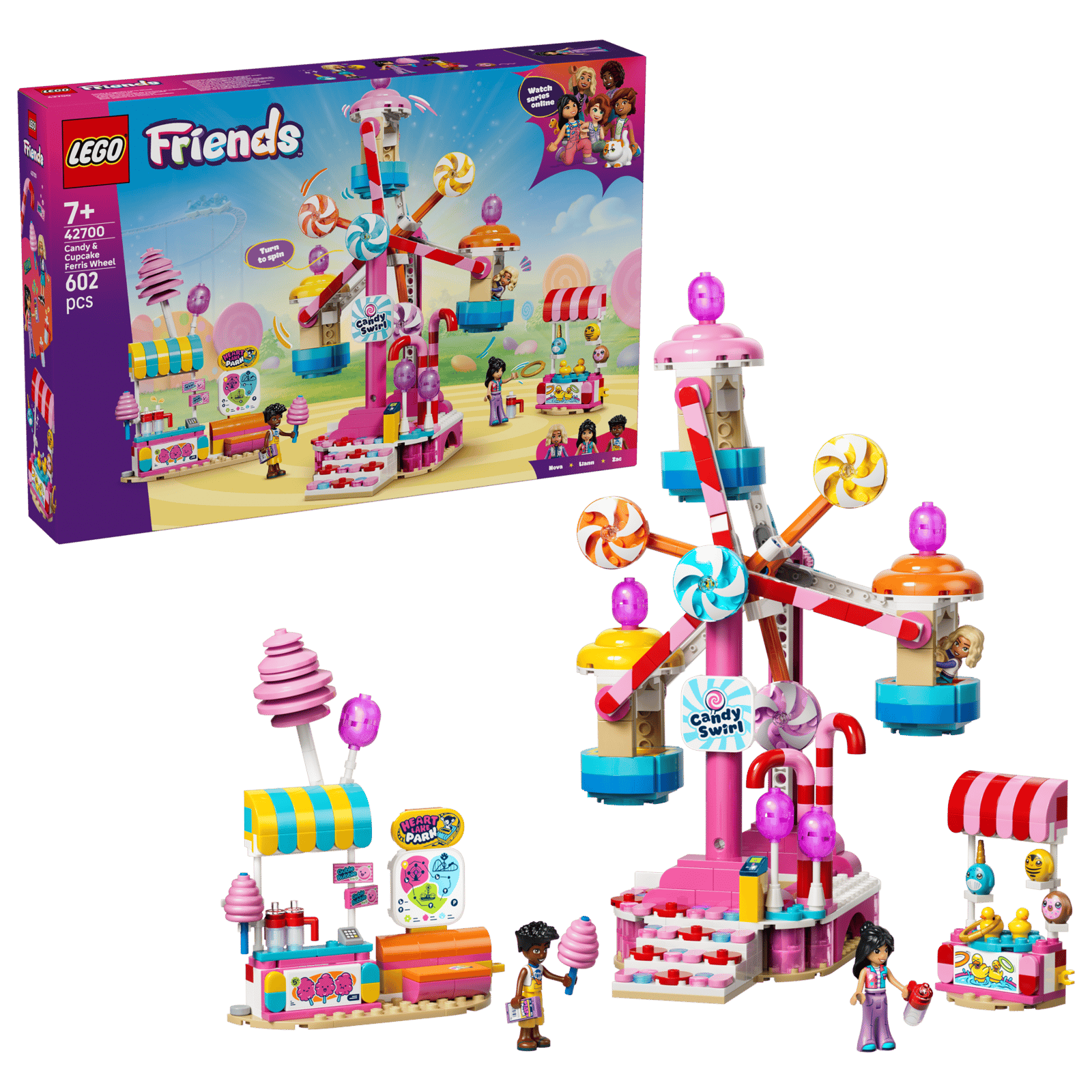 42700 Lego Friends Ruota panoramica Dolci e Cupcake