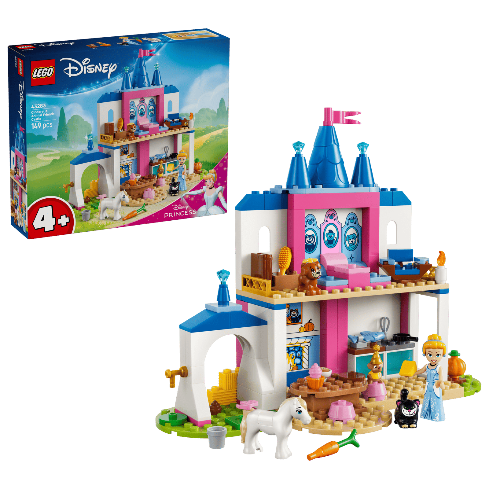 43283 Lego Disney Castello degli amici animali di Cenerentola