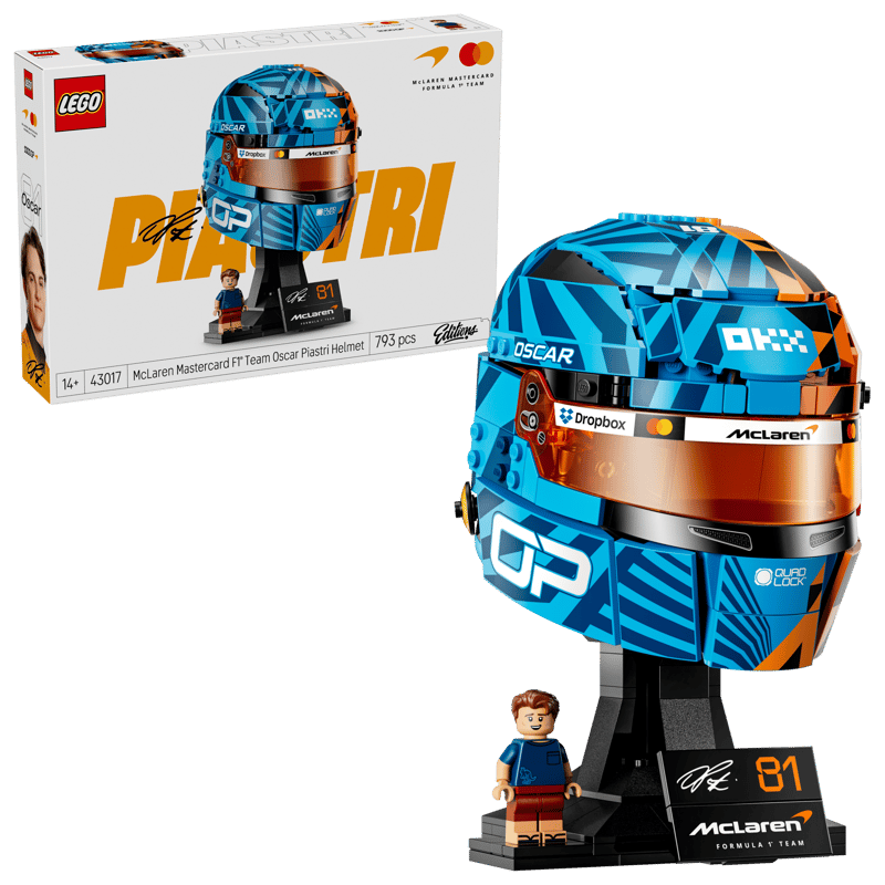 43017 Lego Editions Casco F1 Piastri Scuderia McLaren
