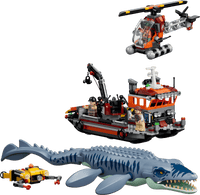 77983 Lego Jurassic World Attacco alla barca del dinosauro Mosasaurus