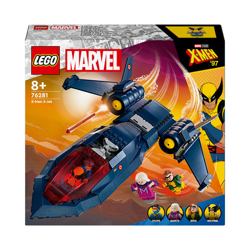 76281 LEGO Super Heroes Marvel X-Jet di X-Men – Full Toys
