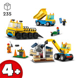 60391 - LEGO City - Camion da cantiere e gru con palla da demolizione