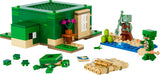 21254 LEGO Minecraft Beach House della tartaruga