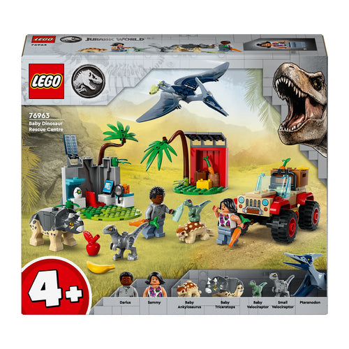 76963 LEGO Jurassic World Centro di soccorso dei baby dinosauri