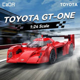 C55040W CaDA Toyota GT-One Auto da Corsa da Costruire 318 Pezzi Scala 1:24