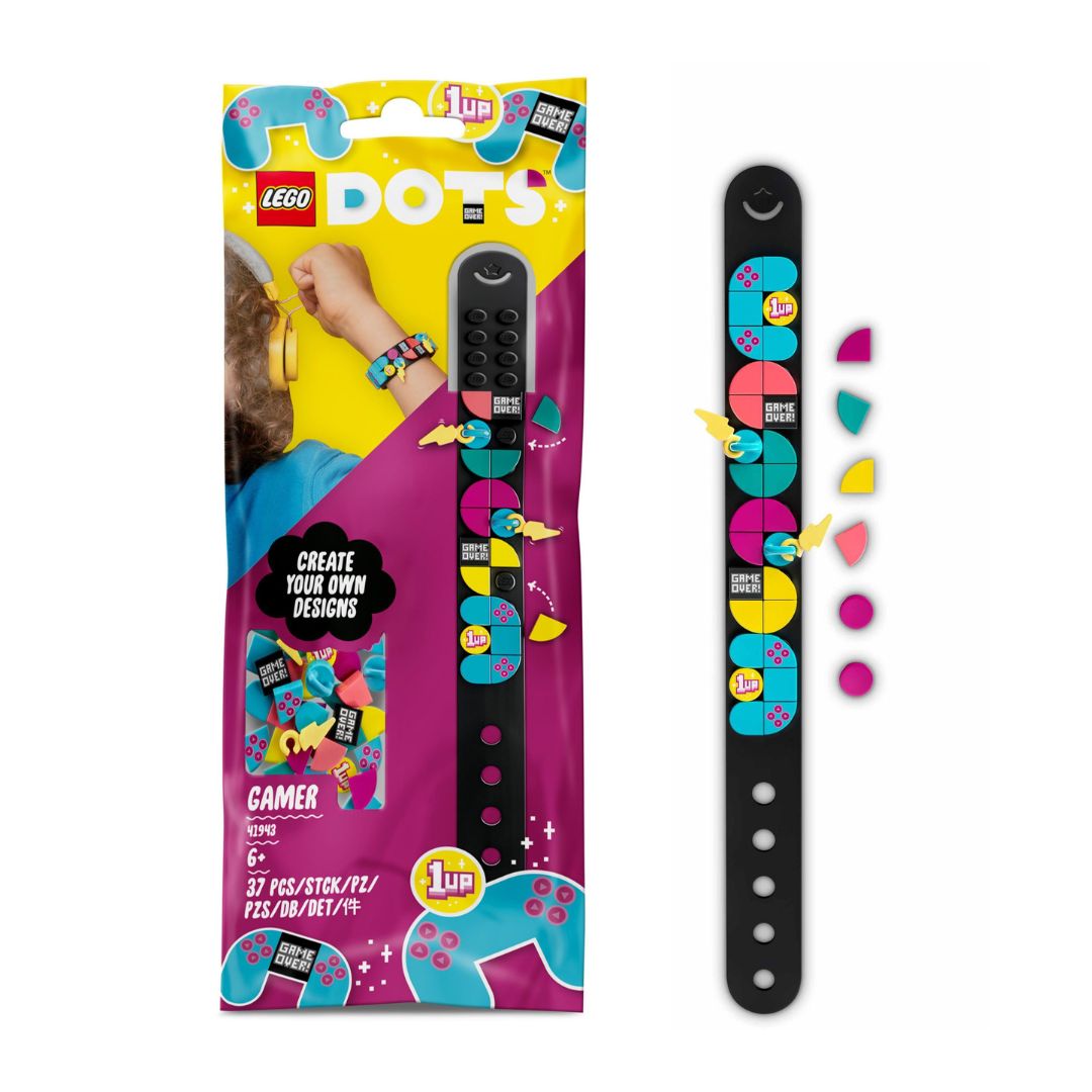 41943 LEGO® Dots - Gamer - Braccialetto con Ciondoli