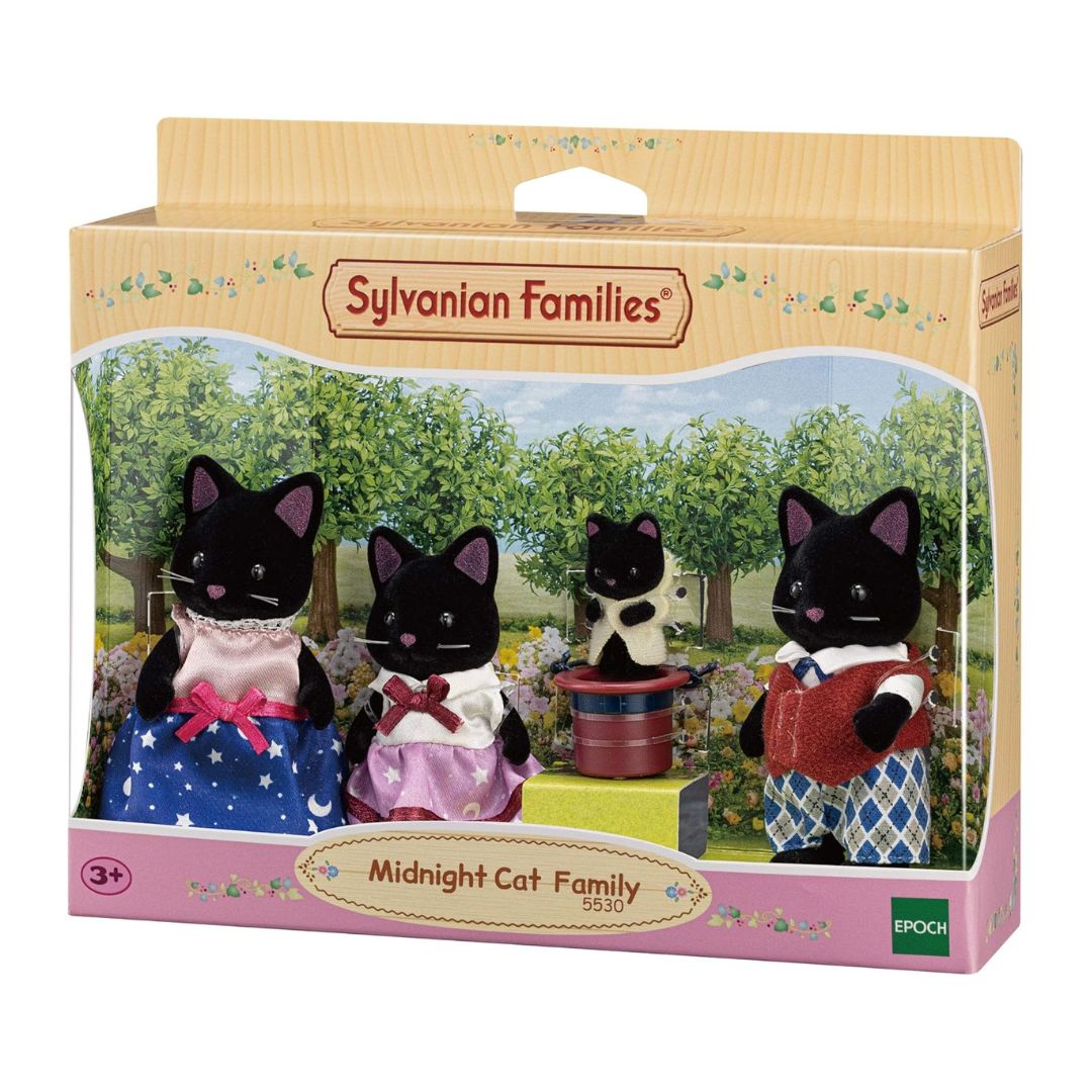 5530 Sylvanian Families - Famiglia Gatto Midnight