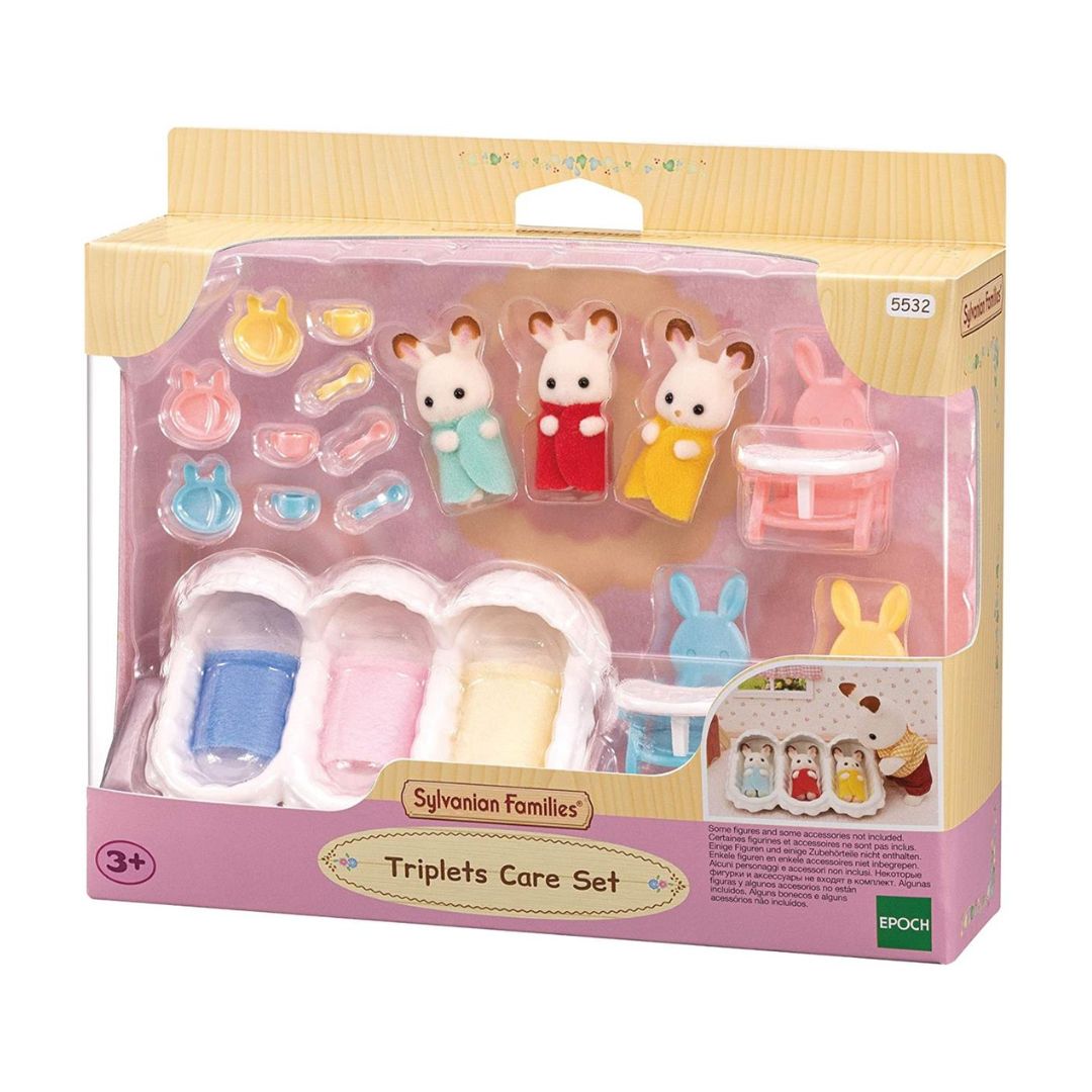 5532 Sylvanian Families - Trigemini Coniglio Cioccolato + accessori