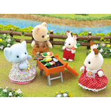 5640 Sylvanian Families - Set Barbeque per Picnic . Ragazza Elefante