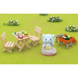 5640 Sylvanian Families - Set Barbeque per Picnic . Ragazza Elefante
