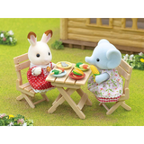 5640 Sylvanian Families - Set Barbeque per Picnic . Ragazza Elefante