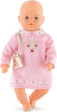 Corolle - BB42 FPP45 Vestito Rosa Dolci Renne per Bambola 42 cm