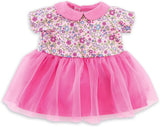 Corolle Vestito Rosa per Bambolotto 36 cm Abito Originale Idea Regalo