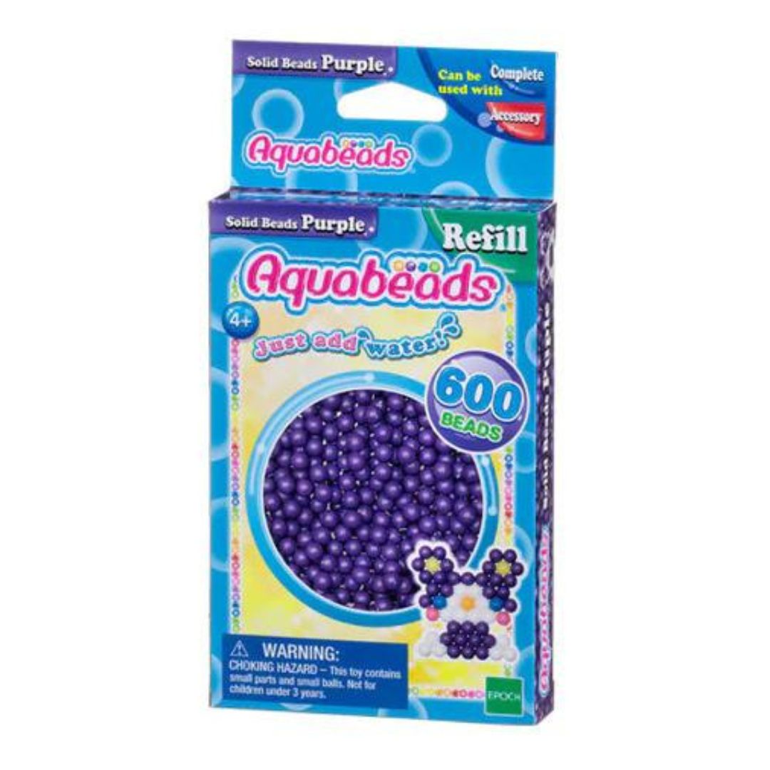 32578 Aquabeads - Refill Perline solide - Perline viola
