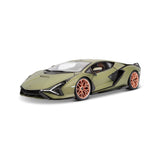 18-11046 Bburago -Lamborghini Sian FKP 37, verde - Scala 1:18