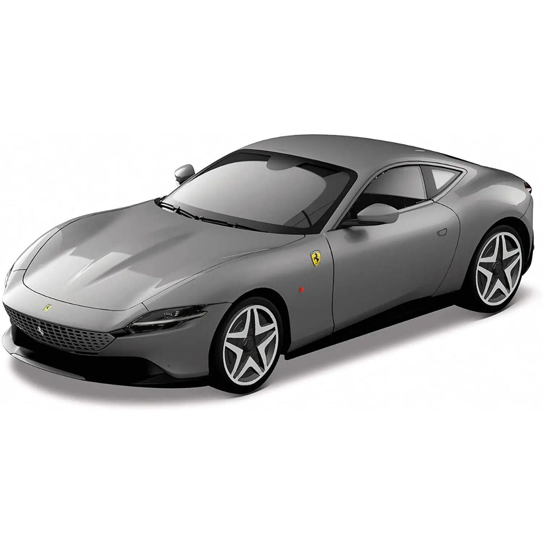 18-36047 Bburago Ferrari Race&Play - Ferrari Roma, grigia - Scala 1:43