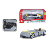 *18-26027 Bburago Ferrari R&P - Ferrari Monza, grigia - Scala 1:24
