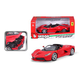 18-26022 RD - Bburago - 1:24 - Ferrari R&P - LaFerrari Aperta - rosso