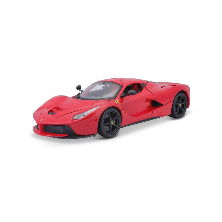 *18-16001 Bburago Ferrari Race&Play - Ferrari LaFerrari, rossa - Scala 1:18