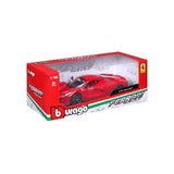 *18-16001 Bburago Ferrari Race&Play - Ferrari LaFerrari, rossa - Scala 1:18