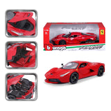 *18-16001 Bburago Ferrari Race&Play - Ferrari LaFerrari, rossa - Scala 1:18
