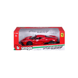 *18-16001 Bburago Ferrari Race&Play - Ferrari LaFerrari, rossa - Scala 1:18