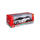 18-16012 #70 - 1:18 - Bburago Ferrari Race & Play - FXX K EVO - Bianco