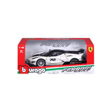 18-16012 #70 - 1:18 - Bburago Ferrari Race & Play - FXX K EVO - Bianco