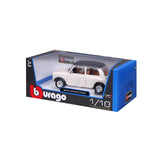 18-12036 Bburago - MINI COOPER (1969) Beige/Black - 1:18