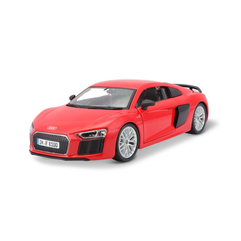 31513 RD Bburago Maisto - Audi R8 V10 plus, rossa - Scala 1:24