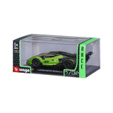 18-41161 - Bburago - 1:32 - Race - Lamborghini Essenza SCV12 - #63 Verde