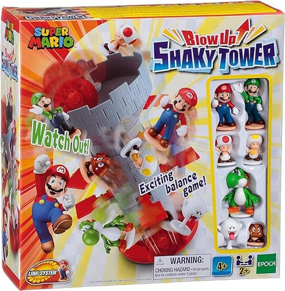 07356 Epoch Games - Super Mario Blow Up! Shaky Tower