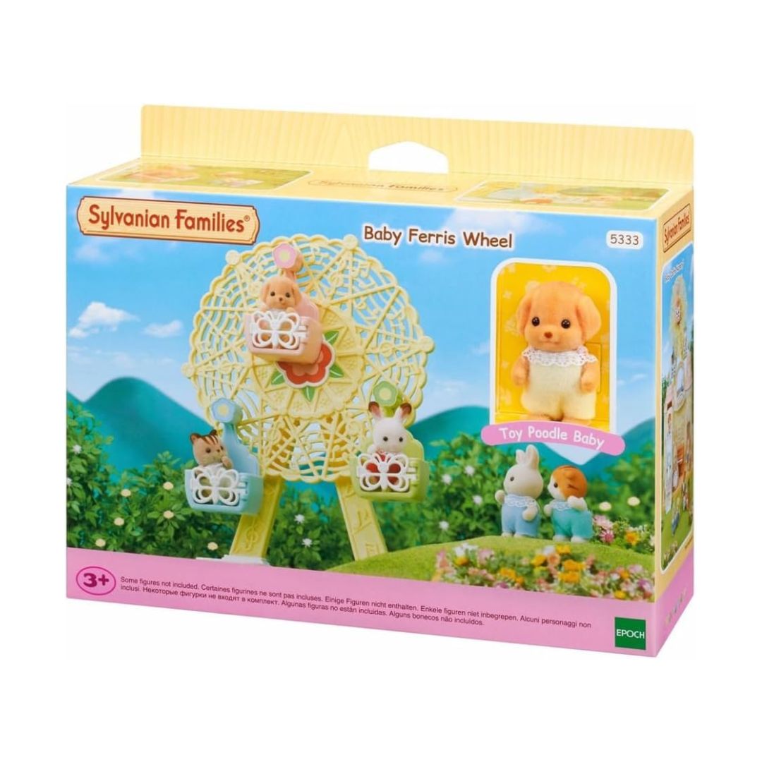 5333 Sylvanian Families - Baby Ruota Panoramica con Bebè cane