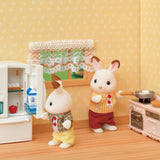 * 5449 Sylvanian Families - Set Arredamento completo + Mamma Coniglio Cioccolato