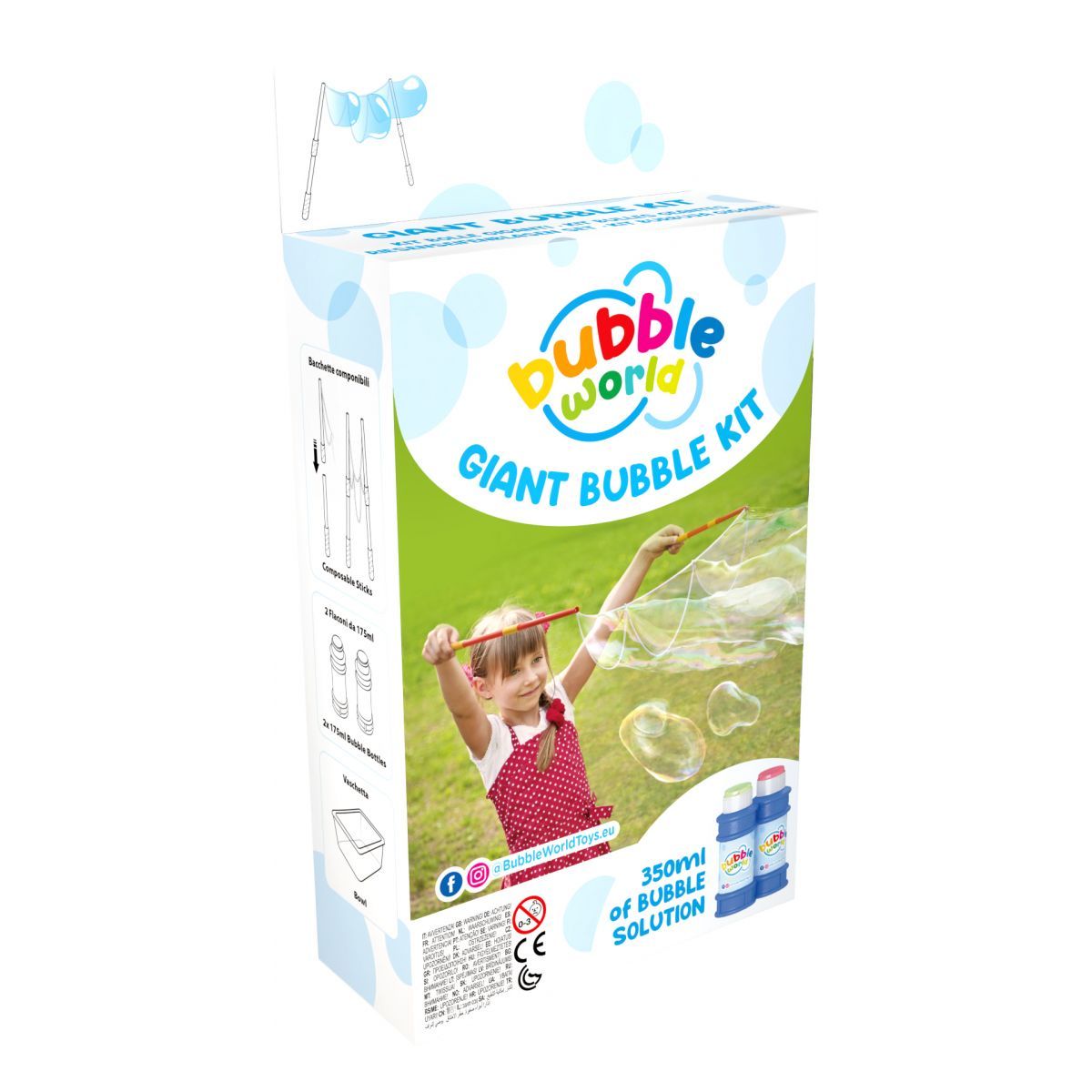 500.135000 Dulcop - Giant Bubble Kit - Bolle di sapone
