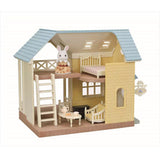 5671 Sylvanian Families - Cottage BLUEBELL dal tetto azzurro GIFT SET - Esclusiv