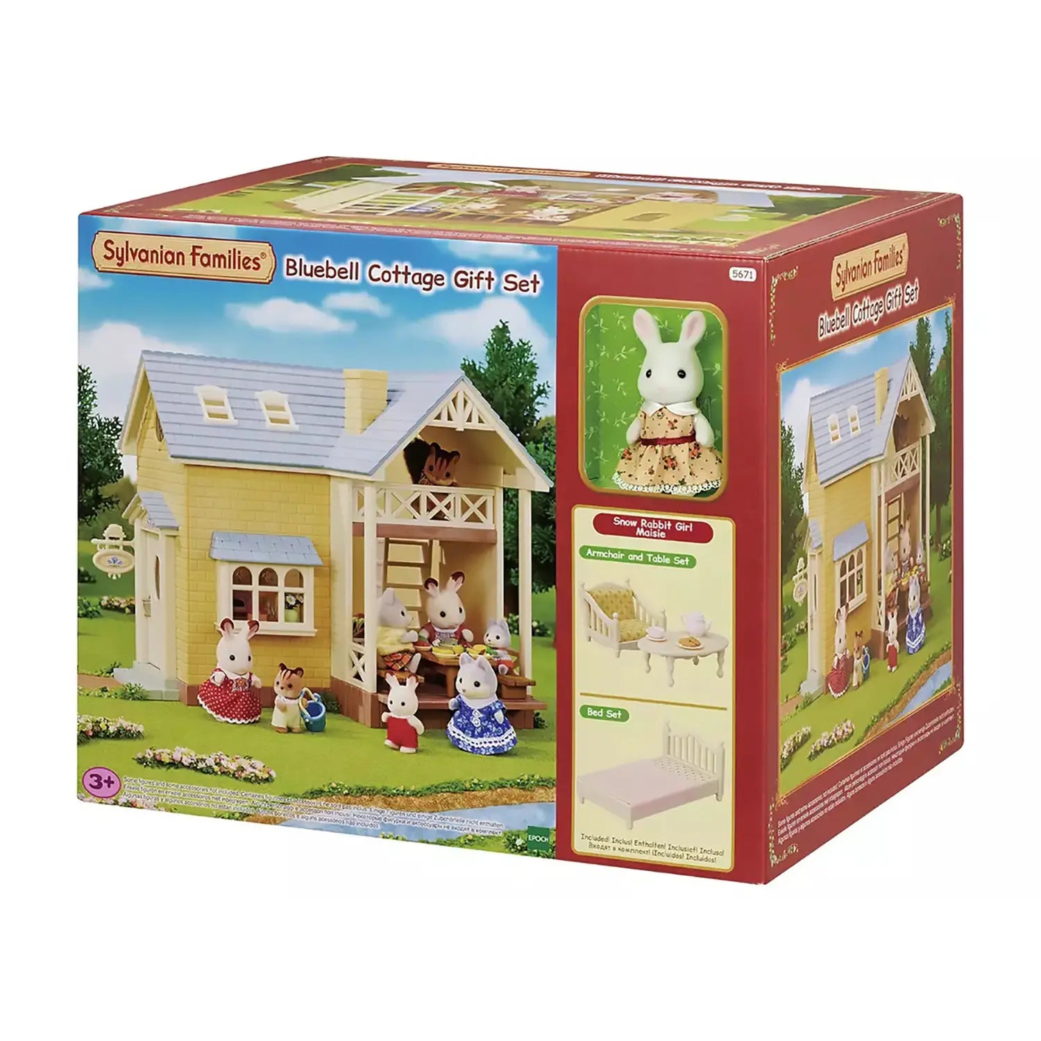 5671 Sylvanian Families - Bluebell Cottage - Gift Set