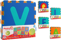 MATTONELLE PUZZLE LET 5PZ 10MM 32X32 5 ASS