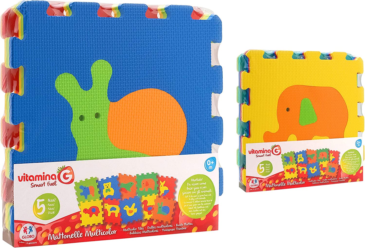 05049 VITAMINAG - MATTONELLE PUZZLE ANI 5PZ