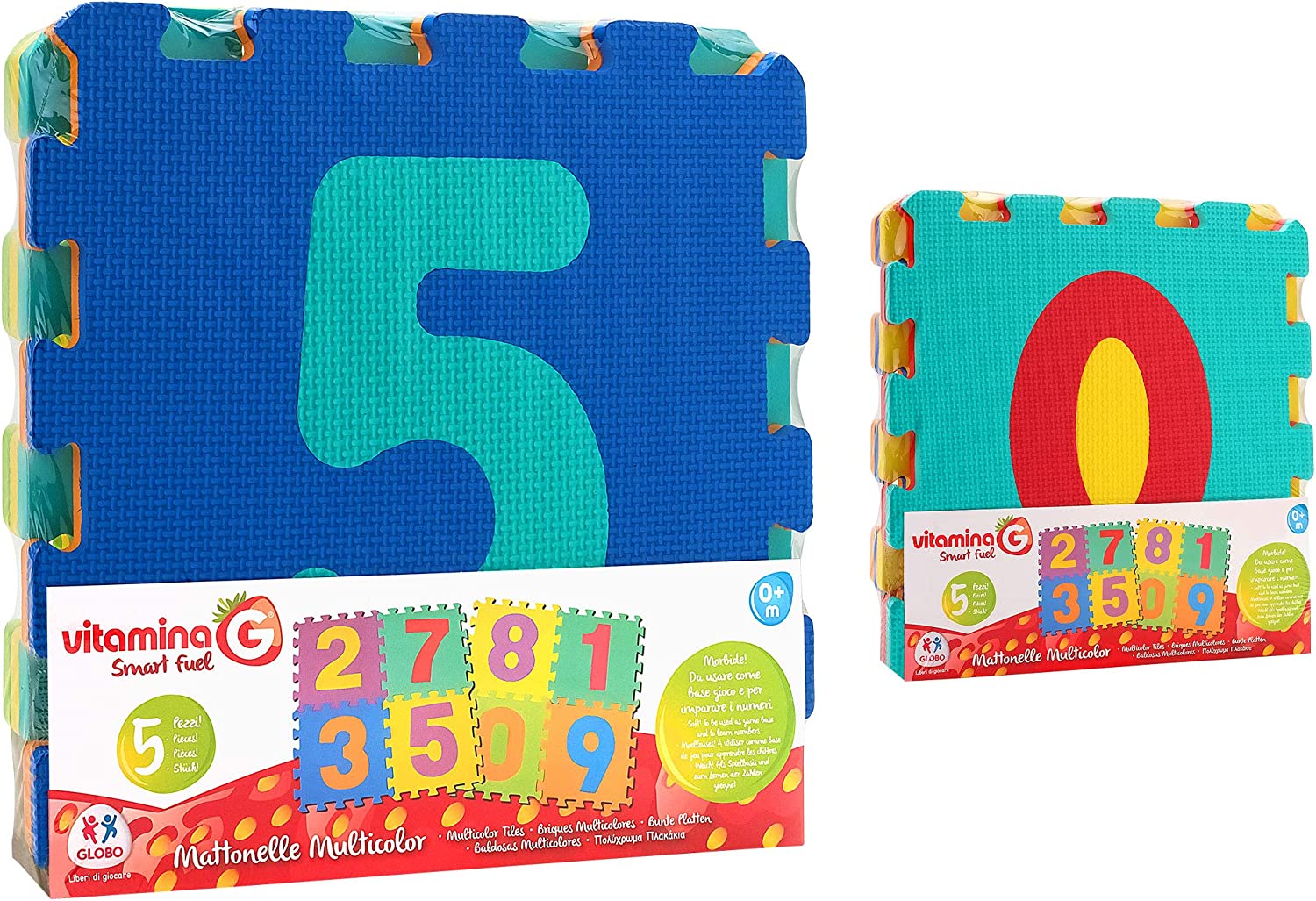 05065 VITAG- MATTONELLE PUZZLE NUMERI 5PZ