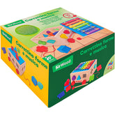 Sir Wood - Carrettino Forme e Musica in Legno