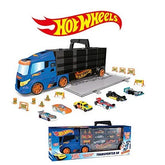 42034 Hot Wheels Transporter 50 cm Cabina Americana Camion Porta Auto con auto