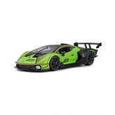 *18-28017 Bburago Race - Lamborghini Essenza SCV12 #63, verde - 1:24